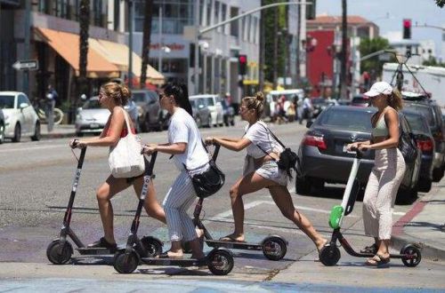 共享滑板車的海外市場前景可觀圖片
